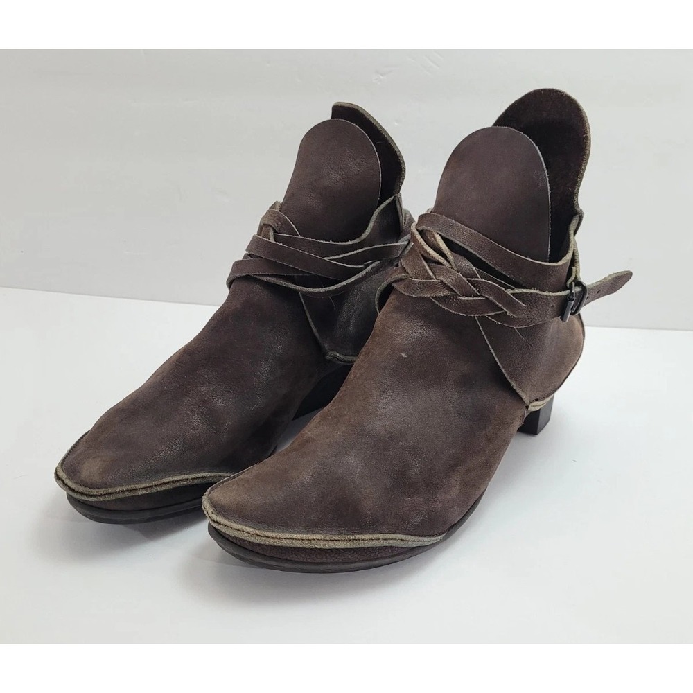 Trippen Holy platform boots size 40 US size 9 Brown